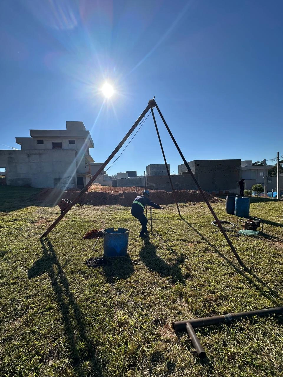 Sondagem SPT - Ensaio de Penetração Padrão